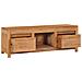 Mobile Porta TV 100x30x35 cm in Legno Massello di Teak - Foto miniatura 8