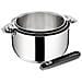 Serie Di 3 Pentole In Acciaio Inox 16/18/20cm + Manico - 012132600004 - Foto miniatura 1