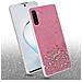 Custodia Compatibile Con Samsung Galaxy Note 10 In Rosa Con Glitter - Coperchio Protettivo In Silicone Tpu Flessibile Con Glitter Scintillanti - Foto miniatura 3