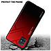 Custodia Compatibile Con Samsung Galaxy A51 4g / M40s In Rosso - Nero - Coperchio Protettivo Bicolore In Vetro Temperato E Silicone Tpu - Foto miniatura 4