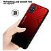 Custodia Compatibile Con Samsung Galaxy A51 4g / M40s In Rosso - Nero - Coperchio Protettivo Bicolore In Vetro Temperato E Silicone Tpu - Foto miniatura 6