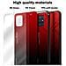 Custodia Compatibile Con Samsung Galaxy A51 4g / M40s In Rosso - Nero - Coperchio Protettivo Bicolore In Vetro Temperato E Silicone Tpu - Foto miniatura 7