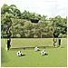 Rete Rimbalzante Da Calcio Nera Gialla 183x85x120cm Poliestere - Foto miniatura 1