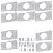 Piastra Di Riparazione Per Cerniere E Mobili Con Viti 10-pack - Foto miniatura 1