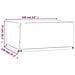 Copri Mobili Giardino 2pz 8 Occhielli 160x120x75cm Rettangolare - Foto miniatura 2