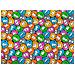 Telo Arredo Granfoulard Copritutto Salvadivano 100% Cotone Disegno Emoji Singolo Emoji - Foto miniatura 3