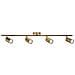Lampadario Aje-spectra 4p Oro Dorato Metallo 40 W - Foto miniatura 1