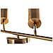 Lampadario Aje-spectra 4p Oro Dorato Metallo 40 W - Foto miniatura 4