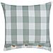 Cuscino Decorativo Tamnine 45 X 45 Cm Trama Gingham Verde Menta - Foto miniatura 4