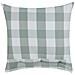 Cuscino Decorativo Tamnine 45 X 45 Cm Trama Gingham Verde Menta - Foto miniatura 6