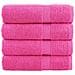 Asciugamani Premium Solund 4 Pz Rosa 50x100 Cm 600 G /m - Foto miniatura 1