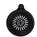 Set Da 2 Acchiappa Capelli In Silicone Per Scarico, Copertura Per Scarico Doccia Per Vasca Da Bagno Black - Foto miniatura 1