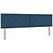 Letto con rete a molle e materasso Blu 180x200 cm Tessuto - Foto miniatura 6