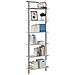 Libreria Grigio sonoma 60 x 24 x 203 cm Legno multistrato - Foto miniatura 3