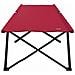 Letto da campeggio pieghevole 2 pcs Rosso 206 x 76 x 74 cm - Foto miniatura 5