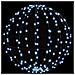 Palla con 384 LED 2 pcs Bianco freddo 60 cm Metallo - Foto miniatura 3