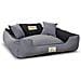 100x75 cm KINGDOG MM43 Cuccia per cani personalizzabile Grigio scuro - Foto miniatura 2