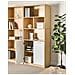 Libreria A 2 Ante Zehna Marrone Chiaro /bianco - Foto miniatura 1