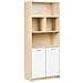 Libreria A 2 Ante Zehna Marrone Chiaro /bianco - Foto miniatura 2