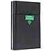 Custodia Slim Per Sigarette Con Apertura A Scatto, Materiale Pvc, Confezione Da 2 - Contiene 20 Sigarette Slim Black - Foto miniatura 1