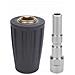 Set Di Raccordi Rapidi Kew G1/4 - Compatibile Con Idropulitrici Nilfisk, Kranzle | 250 Bar, 150°c | Ottone E Acciaio Inox - Foto miniatura 1