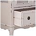 Vetrina In Legno Con 1 Cassetto E 2 Ante Bianco 80x42x148h Cm - Foto miniatura 6
