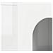 Credenza Bianco Lucido 100 x 35 x 59 cm Legno multistrato - Foto miniatura 9