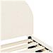 Struttura letto bambini con testata Crema 90 x 200 cm Bouclé - Foto miniatura 8