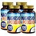 Magnesio e Potassio 300 Compresse - Citrato di Magnesio e Citrato di Potassio - Stanchezza, Affaticamento, Muscoli ed Equilibrio Elettrolitico (Confezione quadrupla) - Foto miniatura 1