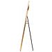 Specchio Da Terra Hollywood Ad Arco Con Cornice Oro E Luci Led 77x176 Cm - Foto miniatura 3