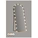 Specchio Da Terra Hollywood Ad Arco Con Cornice Oro E Luci Led 77x176 Cm - Foto miniatura 7