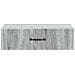 Tavolino da Parete Laterale Grigio Sonoma 59 x 34,5 x 17 cm - Foto miniatura 4