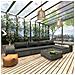 Set Divani da Giardino 8 pz con Cuscini in Polyrattan Grigio - Foto miniatura 2
