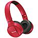 Cuffie On-Ear SE-MJ553BT Bluetooth Pieghevoli colore Rosso - Foto miniatura 1