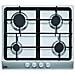 Piano Cottura Steel Line FHSL6044GAVXSC a Gas 4 Fuochi Gas Colore Acciaio Inox - Foto miniatura 3