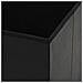 Sgabello Pieghevole In Similpelle 38x38x38 Cm Nero - Foto miniatura 6