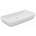 Lavandino Luxury Rettangolare Bianco Opaco 71x38cm Ceramica - Foto miniatura 1