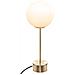 Lampada Da Tavolo Dritta In Metallo - E14 - 40 W - H. 43 Cm - Oro - Foto miniatura 4