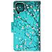 Custodia Samsung Galaxy A12 Copertina Multiscomparto Supporto Fiori Ciliegio - Foto miniatura 3