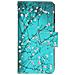 Custodia Samsung Galaxy A12 Copertina Multiscomparto Supporto Fiori Ciliegio - Foto miniatura 1