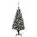 Set Albero Natale Artificiale con LED Palline e Pigne 180 cm - Foto miniatura 1