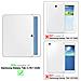 Custodia Per Tablet Compatibile Con Samsung Galaxy Tab 3 (10.1"" Zoll) P5200 In Bruno Fungo - Coperchio Protettivo Senza Auto Wake Up, Con Funzione Stand E Chiusura A Fascia Elastica - Foto miniatura 2