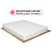 Materasso In Waterfoam Norvegia, Alto 19cm Per Letto Matrimoniale 160x190, Antiacaro E Anallergico - Foto miniatura 4