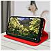 Custodia Samsung Galaxy A13 4g Portafoglio Supporto Video Rossa - Foto miniatura 3