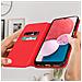 Custodia Samsung Galaxy A13 4g Portafoglio Supporto Video Rossa - Foto miniatura 4