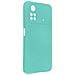 Cover Xiaomi Poco M4 Pro 4g Silicone Semi-rigido Soft-touch Turchese - Foto miniatura 3