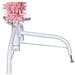Albero Di Natale Artificiale A Metà Con Supporto Rosa 120cm Pvc - Foto miniatura 2