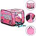 Tenda Da Gioco Per Bambini Rosa Con 250 Palline 70x112x70 Cm - Foto miniatura 1