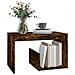Tavolino Rovere Fumo 59x36x38 Cm In Legno Multistrato - Foto miniatura 3