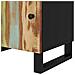 Comodino 50x33x60cm Legno Massello Recupero E Legno Multistrato - Foto miniatura 7